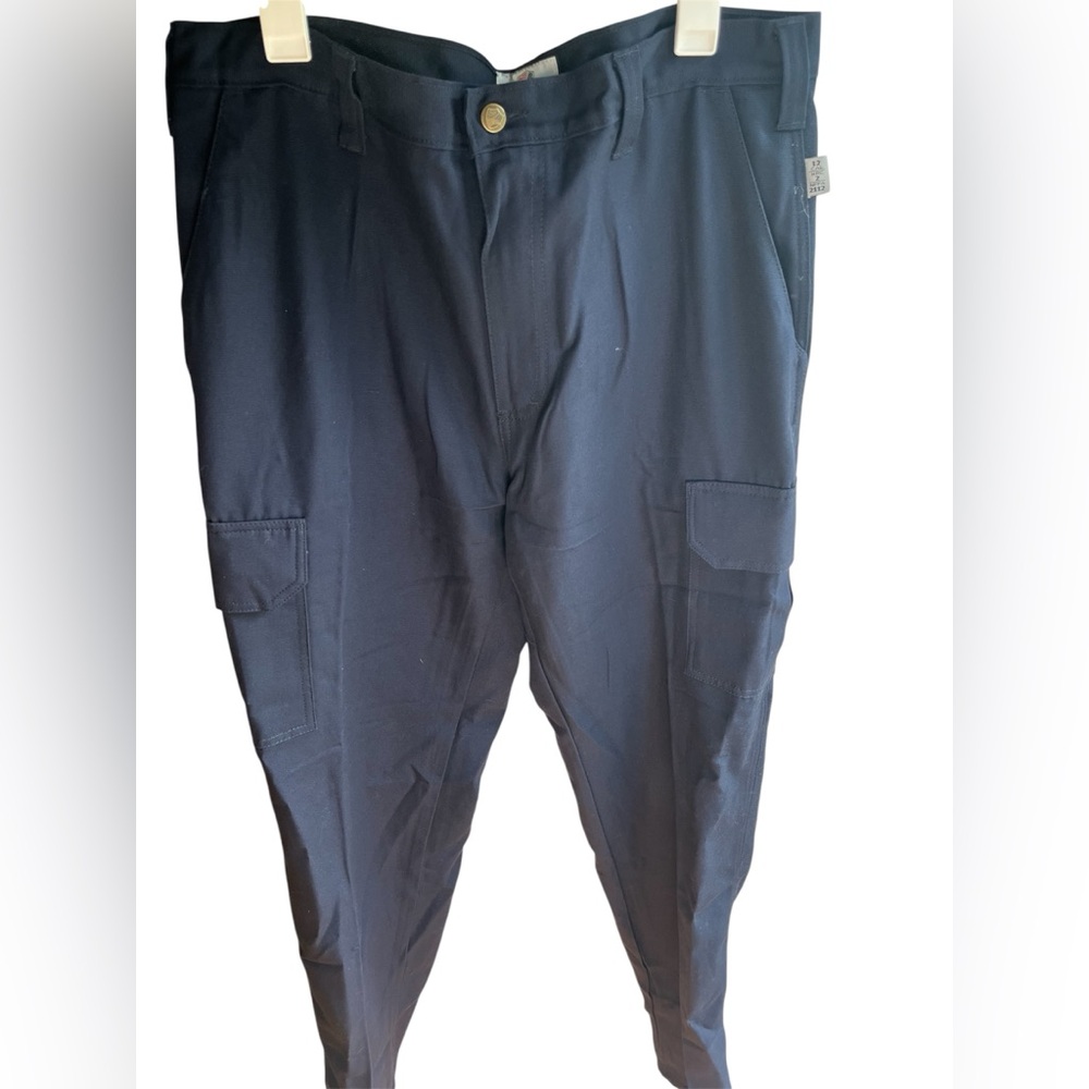 Tyndale Men's NWT Navy Blue Utility FR Cargo Work Welder Construction Pant 38x36